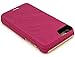 Bastex iPhone 7 Case, Hot Pink Hidden Back Mirror Wallet Case with Stand Feature and Card Holder for Apple iPhone 7