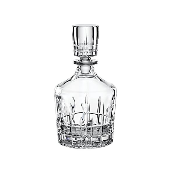 Spiegelau Whisky Dekanter, 750 ml, Perfect Serve, 4500158, Whisky Karaffe aus Kristallglas, Whisky Flasche spülmaschinenfest