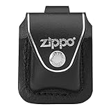 Zippo Lighter Pouch with Loop, Black, One Size