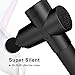 Massage Gun, Cordless Handheld Deep Tissue&Muscle Massager, 3 Speeds Percussion Massage Device Super Quiet-Black