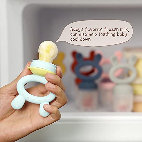 Haakaa Baby Fruit Food Feeder Pacifier Breastmilk Popsicle Molds for