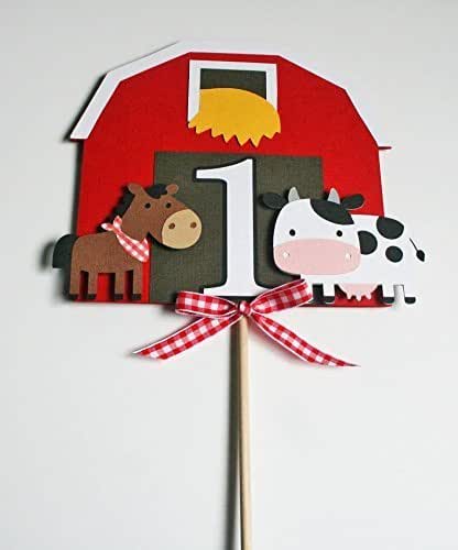 Amazon.com: Farm Cake Topper : Handmade Products
