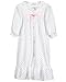 Laura Dare Girls Rosebud Jersey Traditional Sleep Robe, 7-14