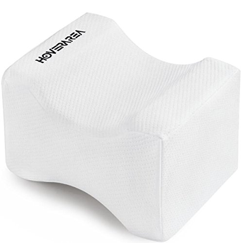 Knee Pillow, HOVERAREA Orthopedic Memory Foam Leg Pillow for Sleeping