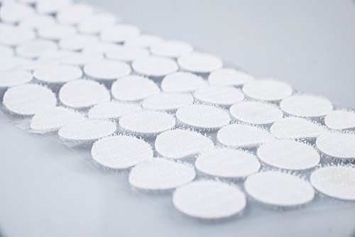 HomeABC 1000pcs Sticky Back Coins Hook Adhesive Tapes, 3/4