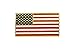 American Flag USA Patriotic Enamel Diestruck Lapel Pin Gold Tone Metal Value Pack 13 Stripes 50 Stars (1 pin)