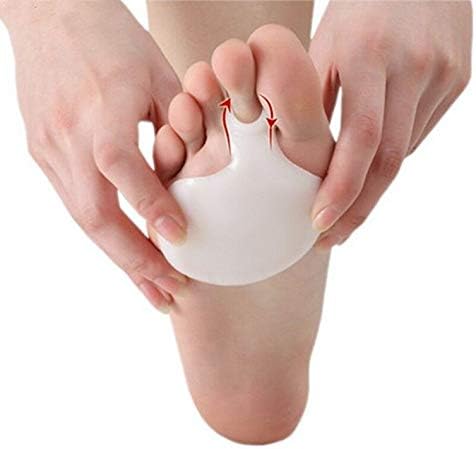 PediGel® - Medically Approved Polymer Gel Toe Metatarsal Pads Offering Protection and Comfort to Metatarsal Region of Foot - 4 Units