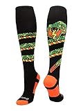 MadSportsStuff Crazy Snake Over The Calf Athletic Socks
