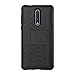 Nokia 8 Case, Linkertech [Shockproof] Tough Rugged Dual Layer Protector Hybrid Case Cover with Kickstand for Nokia 8 (Black)