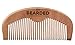 Live Bearded: Premium All-Natural Wooden Beard Comb - Anti-Static - Reduce Snagging, Beard Hair Damage and Ingrown Hairs - Keep Your Mustache Off Your Lip - Fits in Your Pocket - Easy Daily Grooming