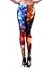 HDE Womens Leggings Graphic Print Tights Fun Digital Design Holiday Elastic Pants