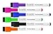 kedudes Set of 12 Magnetic Dry Erase Markers with Eraser Cap Tips. Magnetic Feature Is Great To Use On Fridge, Locker, Etc.