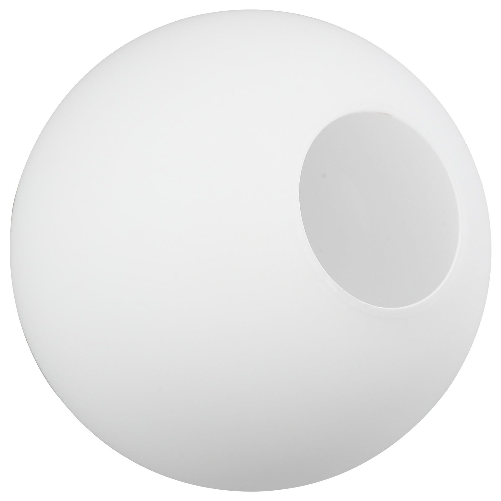 FRCOLOR Frosted Glass Globe Lamp Shade, Cylindrical Glass Shade Fitter Opening Light Lighting Fixture Replacement Globe