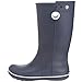 Crocs Women's Crocband Jaunt Rain Boots, Navy, 8