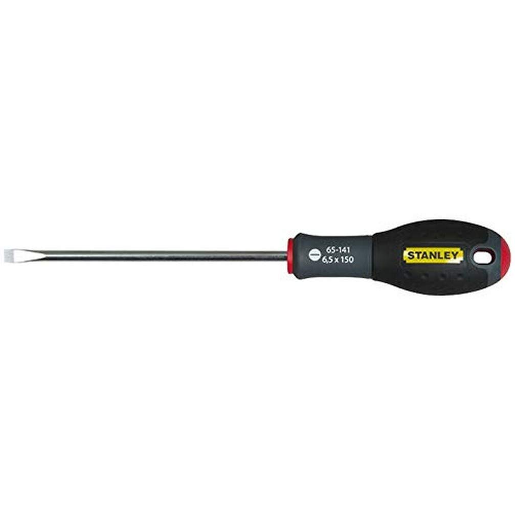 Stanley Fat Max Screwdriver Flared 6.5X150Mm-Black And Red (Old Version)