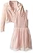Beautees Girls' Big 2 Pc. Moto Jacket Over Krinkle Dress