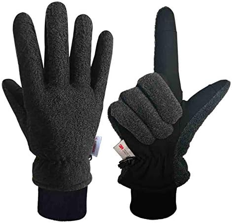 Voneta Winter Gloves, Waterproof Ski Gloves Anti Slip Cold Weather Gloves Thermal Motorcycling Driving Gloves for Men and Women