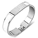 Becky Massey Women's Fashion Classic Titanium Steel Coloured Bracelet-6.7