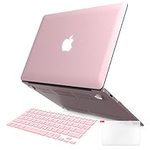 iBenzer Basic Soft-Touch Series Plastic Hard Case, Keyboard Cover, Screen Protector for Apple Macbook Air 13-inch 13