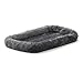22L-Inch Gray Dog Bed or Cat Bed w/ Comfortable Bolster | Ideal for XS Dog Breeds & Fits a 22-Inch Dog Crate | Easy Maintenance Machine Wash & Dry | 1-Year Warranty primary