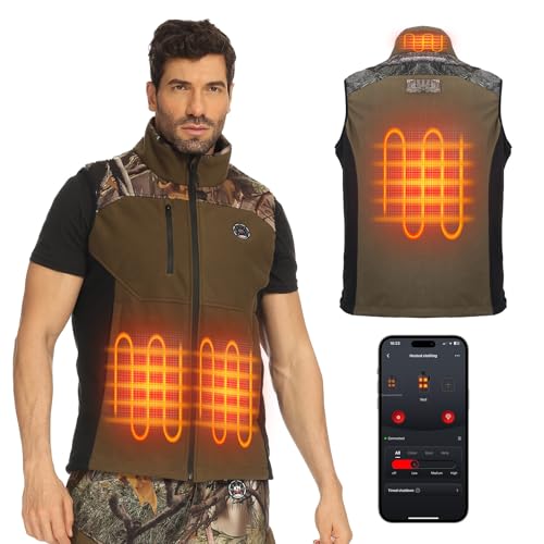 KEMIMOTO Camo Heated Hunting Vest