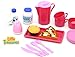 Little Treasures Kitchen Cooking & Serving Pretend Play Food Set