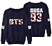 Kpop Jungkook Suga Jimin V Rap Jhope Jin Hoodie Sweatshirts Love Yourself Hoodies Sweater Merch Merchandise