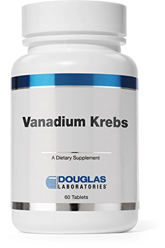 Douglas LaboratoriesÂ® - Vanadium Krebs - 250 mcg. of Elemental Vanadium - 60 Tablets