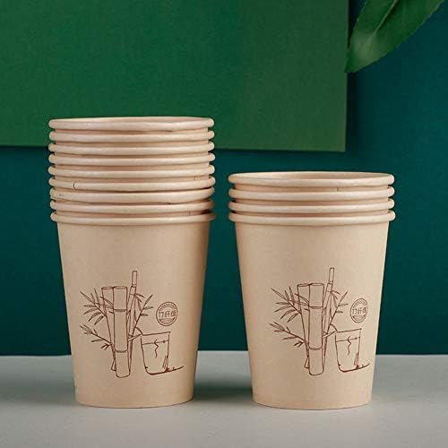 Hapeisy 紙コップ 竹繊維製 無蛍光パルプ 使い捨て 業務用 家庭用 ピクニックカップ ミルクティーカップ コーヒーカップ 飲料用 天然素材 無毒 無臭 環境に優しい ショップ B0nnvcdl 0円 全品最安値に挑戦 70 Offアウトレット 新作 人気の定番 ランキング
