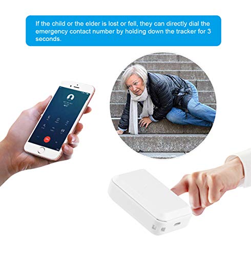 GPS Tracker Mini Portable Car GPS Tracker SOS Real-time Tracking Device GPS Locator Sim Card Included 3 Month Data Plan GPS Finder for Vehicles Kids Dogs Cats Keys Motorcycles Pets