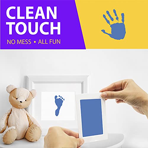 Clean Touch Ink Pad for Baby Handprints and Footprints Inkless Infant