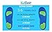Neon Fix Premium Grade Orthotic Insole by KidSole For Flat Feet and Arch Support (20 CM) Kids Size 12-1.5