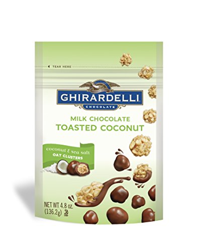 Ghirardelli Milk Chocolate, Toasted Coconut, 4.8 Ounce