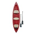 Lifetime Kodiak Canoe with 2 Paddles, Red, 13'