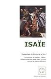 ISAIE (BIBLE) by 