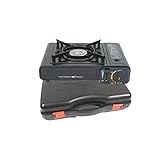 M.V. Trading Portable Gas Stove with Carry Case