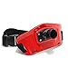 Fvstar Waist Rod Holder Plastic Fishing Rod Holder Adjustable Padded Waist Belts Fighting Boat Fishing Pole Belly Support Gimbal Pad,Red