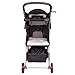Black 4 Wheels Pet Stroller Cat Dog Cage Stroller Travel Folding Carrier 04T