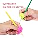 JARLINK Pencil Grips for Kids Handwriting, Aid Grip Trainer Posture Correction Finger Grip for Kids, Adults, Arthritis Designed for Righties or Lefties (6PCS)