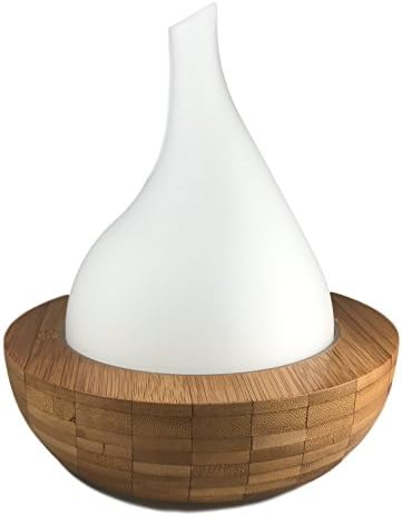Bamboo & Glass Aromatherapy Oil Diffuser with Ultrasonic Purifier
