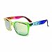 GloFX Transparent Rainbow Diffraction Glasses - Gold Mirror - Rave Rainbow Edm Diffraction 3D Prism