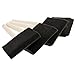 US Art Supply 3 inch Foam Sponge Wood Handle Paint Brush Set (Value Pack of 15) - Lightweight, durable and great for Acrylics, Stains, Varnishes, Crafts, Art