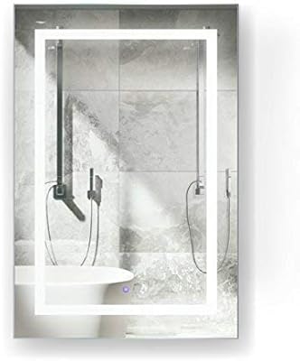 Led Medicine Cabinet 24 Inch X 36 Inch Recessed Or Surface Mount Mirror Cabinet W Dimmer Defogger 3x Makeup Mirror Inside Outlet Usb Amazon Sg Home
