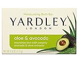 Yardley Bar Soap, Botanical Aloe & Avocado, 4.0