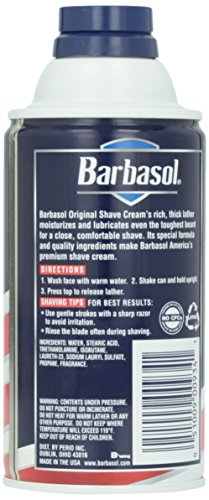 Barbasol Shaving Cream, Original, 10 oz