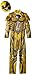 Disguise Ranger Movie Deluxe Costume, Yellow, Medium (7-8)