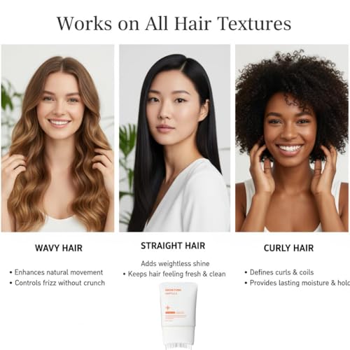 YOOJ® GROWTURN Hair Growth Serum with Built-in Applicator Brush, Heartleaf-Derived Exosomes, Scalp Massager, Scalp Revitalizing Korean Hair Care