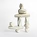 Areaware Balancing Blocks, White, One Size