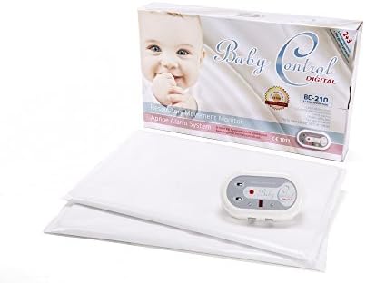 BabyControl BC-210 Breathing Monitor with 2 Sensor Pads