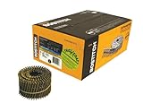 BOSTITCH C8R90BDG Thickcoat 2-1/2-Inch by .090-Inch 15 Degree Ring Shank Coil Siding Nail (3,600 per Box)